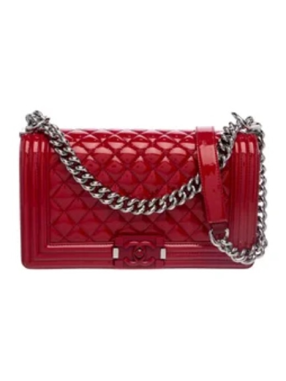 Chanel Medium Plexiglass Boy Bag